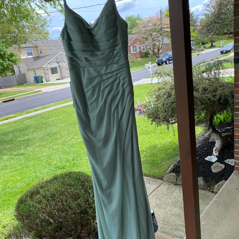 Azazie dress! Never wornNever altered! Includes garment bag!
